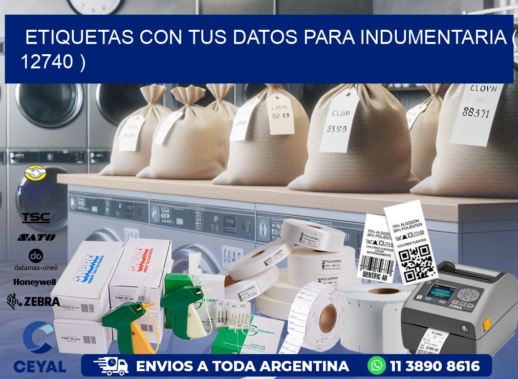ETIQUETAS CON TUS DATOS PARA INDUMENTARIA ( 12740 )