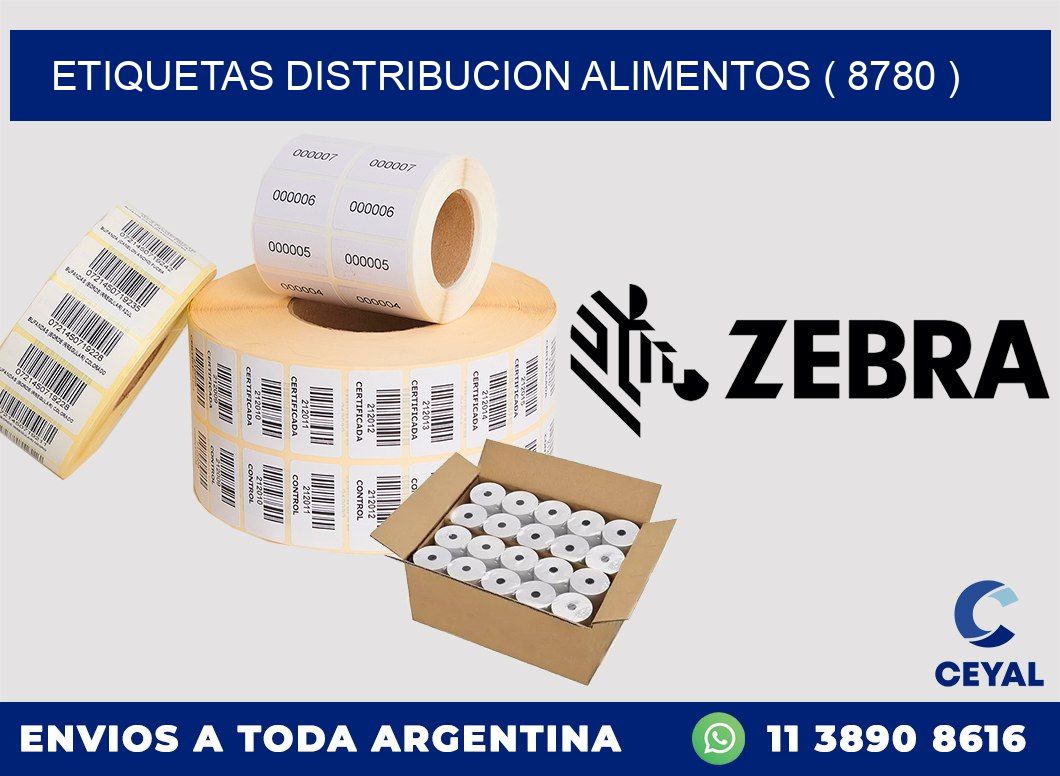 ETIQUETAS DISTRIBUCION ALIMENTOS ( 8780 )