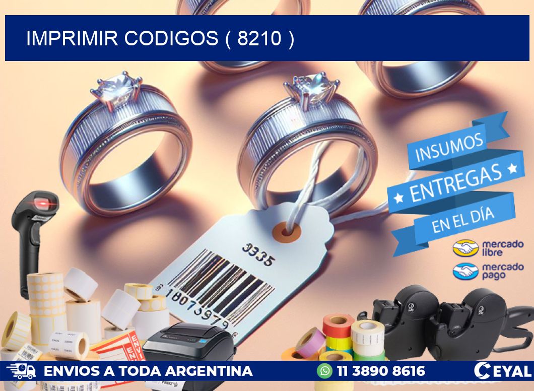 IMPRIMIR CODIGOS ( 8210 )