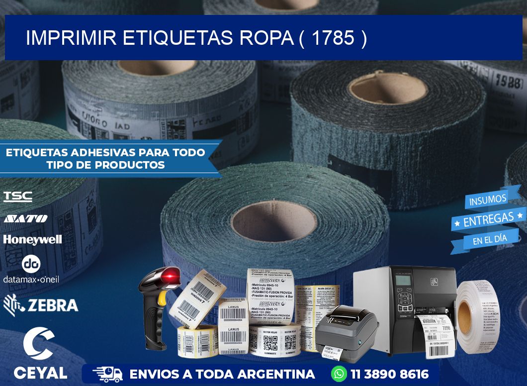 IMPRIMIR ETIQUETAS ROPA ( 1785 )