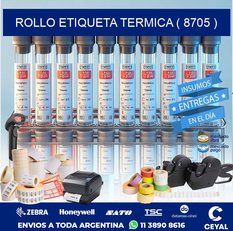ROLLO ETIQUETA TERMICA ( 8705 )