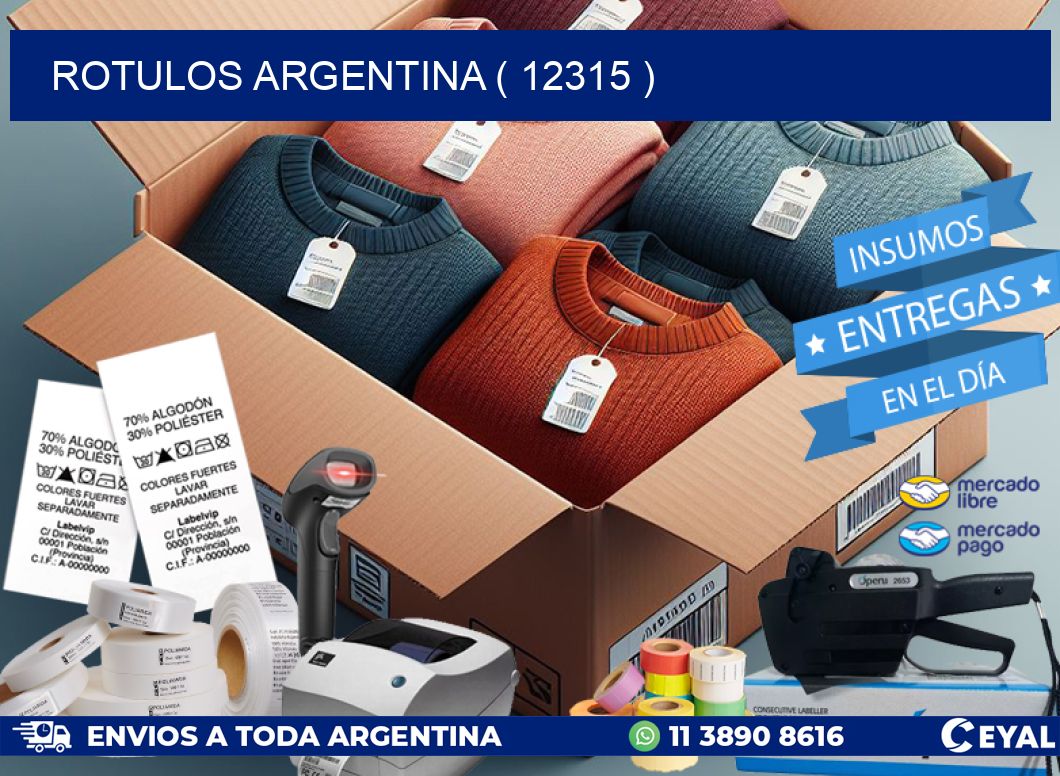 ROTULOS ARGENTINA ( 12315 )