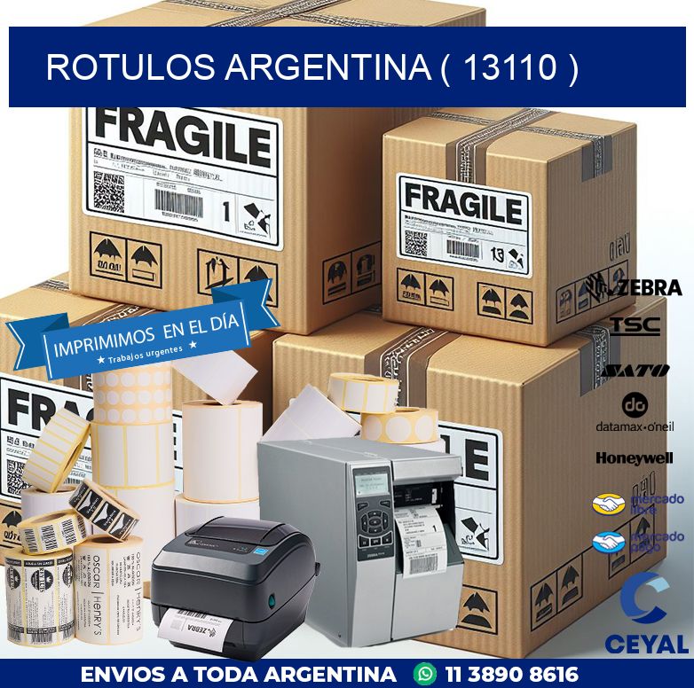 ROTULOS ARGENTINA ( 13110 )