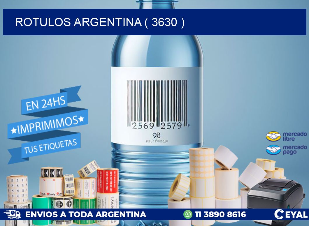 ROTULOS ARGENTINA ( 3630 )