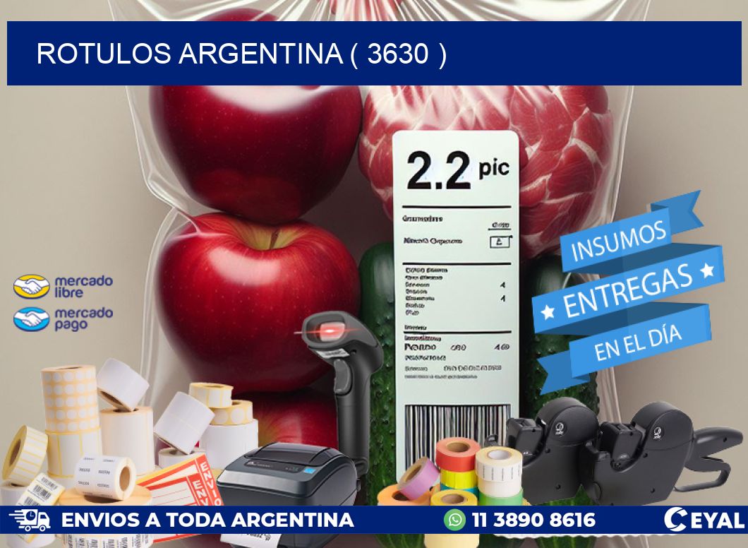 ROTULOS ARGENTINA ( 3630 )