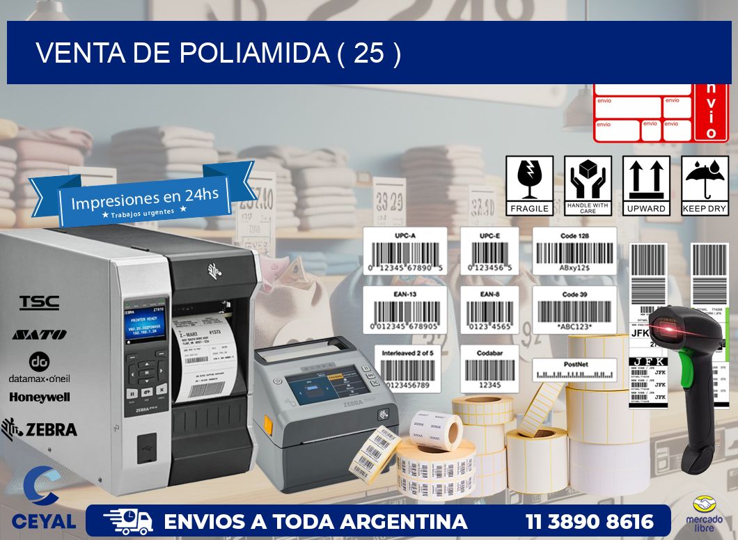 VENTA DE POLIAMIDA ( 25 )