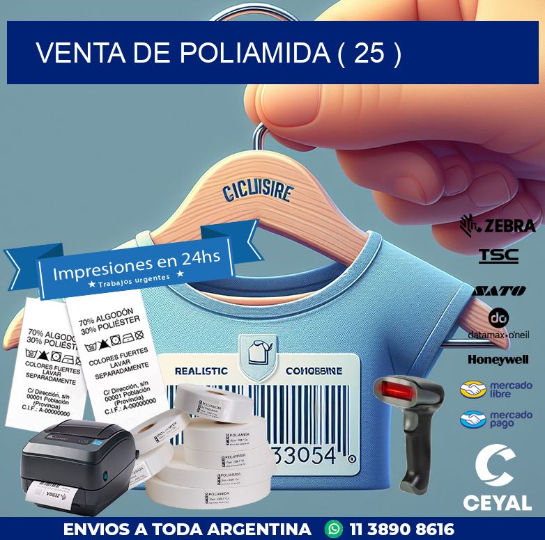 VENTA DE POLIAMIDA ( 25 )