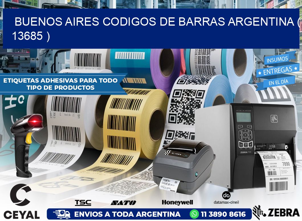 buenos aires codigos de barras argentina ( 13685 )