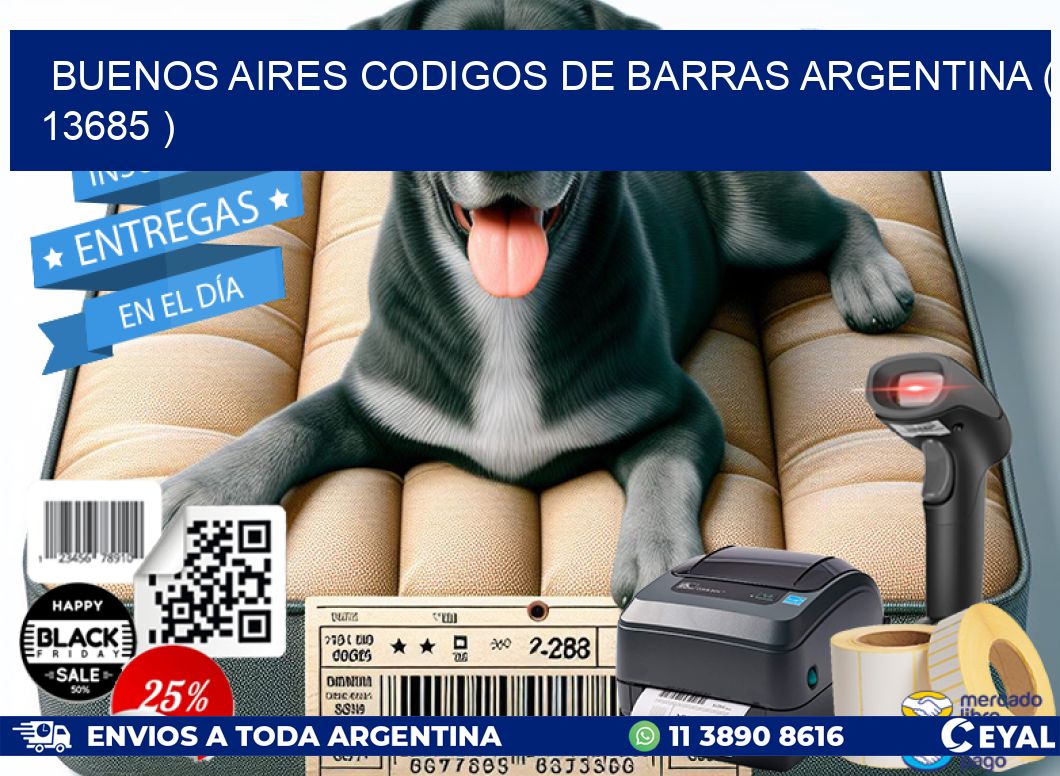 buenos aires codigos de barras argentina ( 13685 )