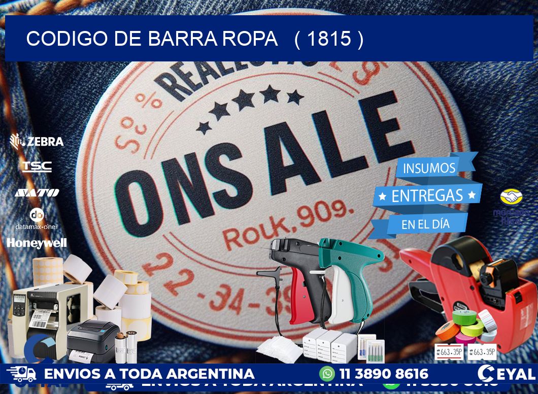 codigo de barra ropa   ( 1815 )