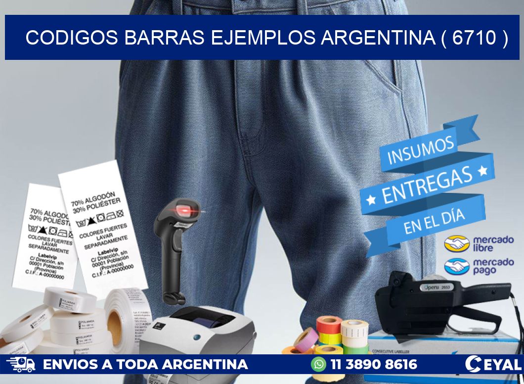 codigos barras ejemplos argentina ( 6710 )