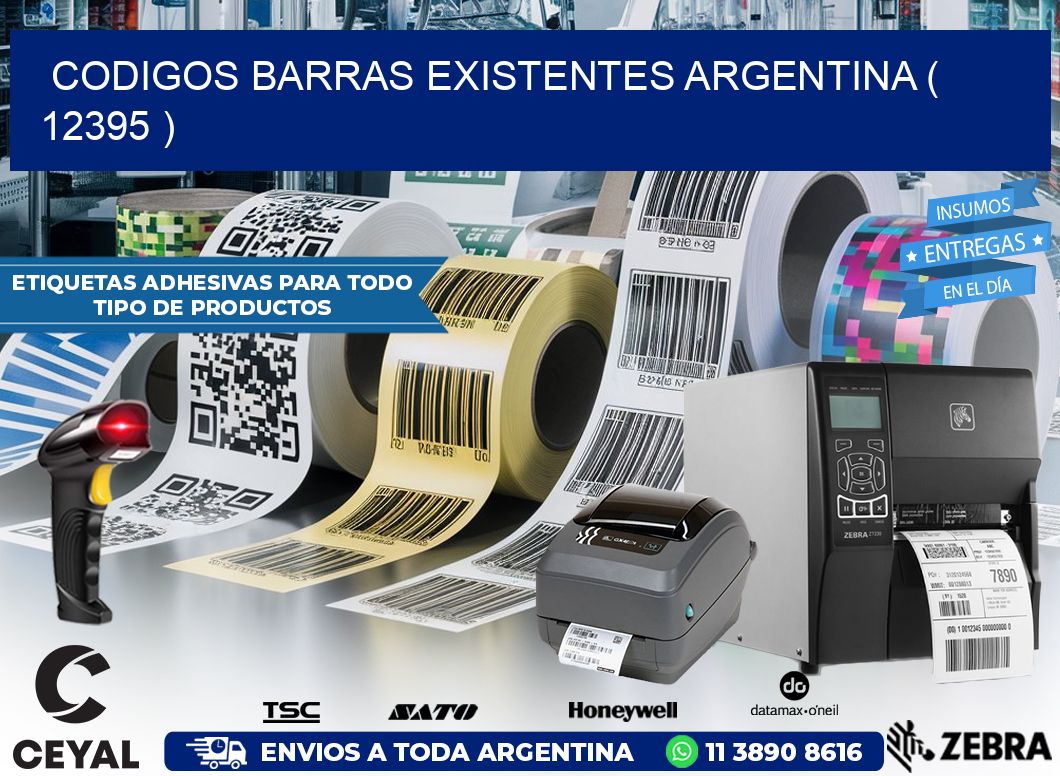 codigos barras existentes argentina ( 12395 )