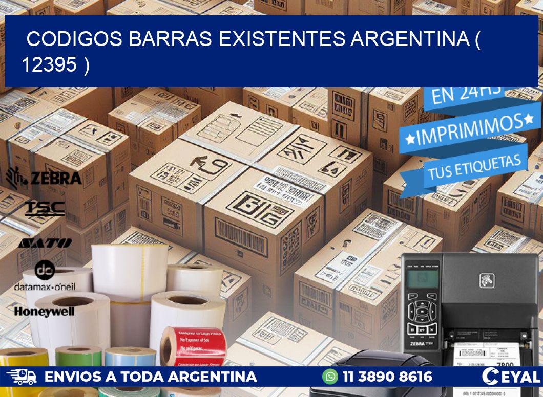 codigos barras existentes argentina ( 12395 )