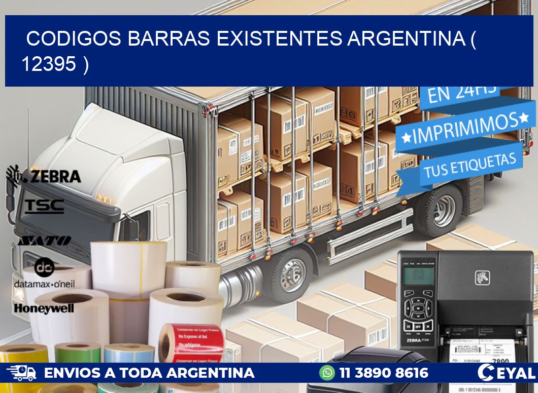codigos barras existentes argentina ( 12395 )