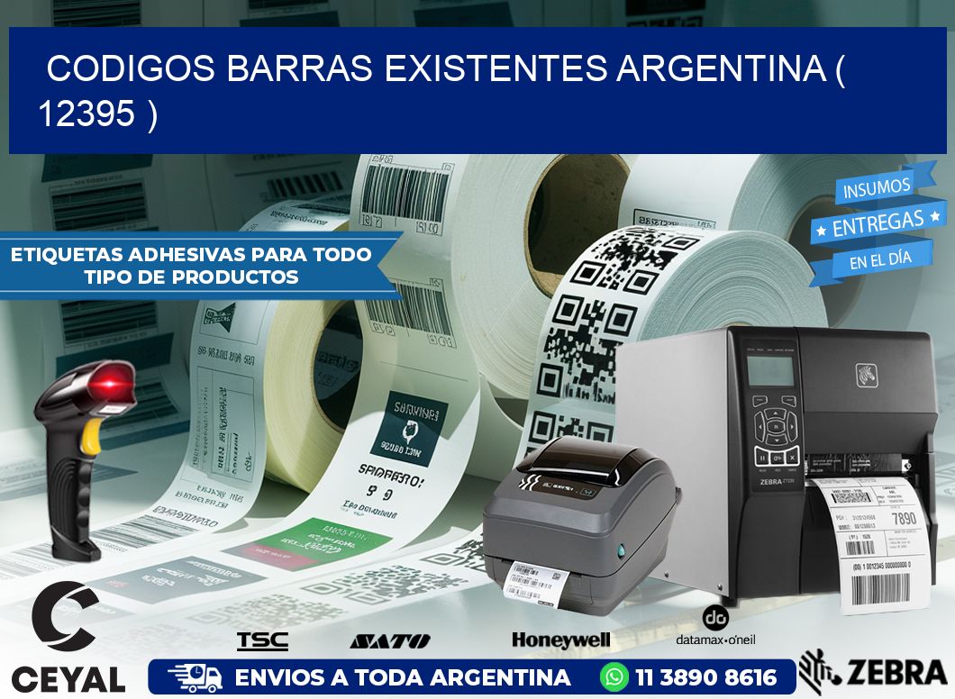 codigos barras existentes argentina ( 12395 )