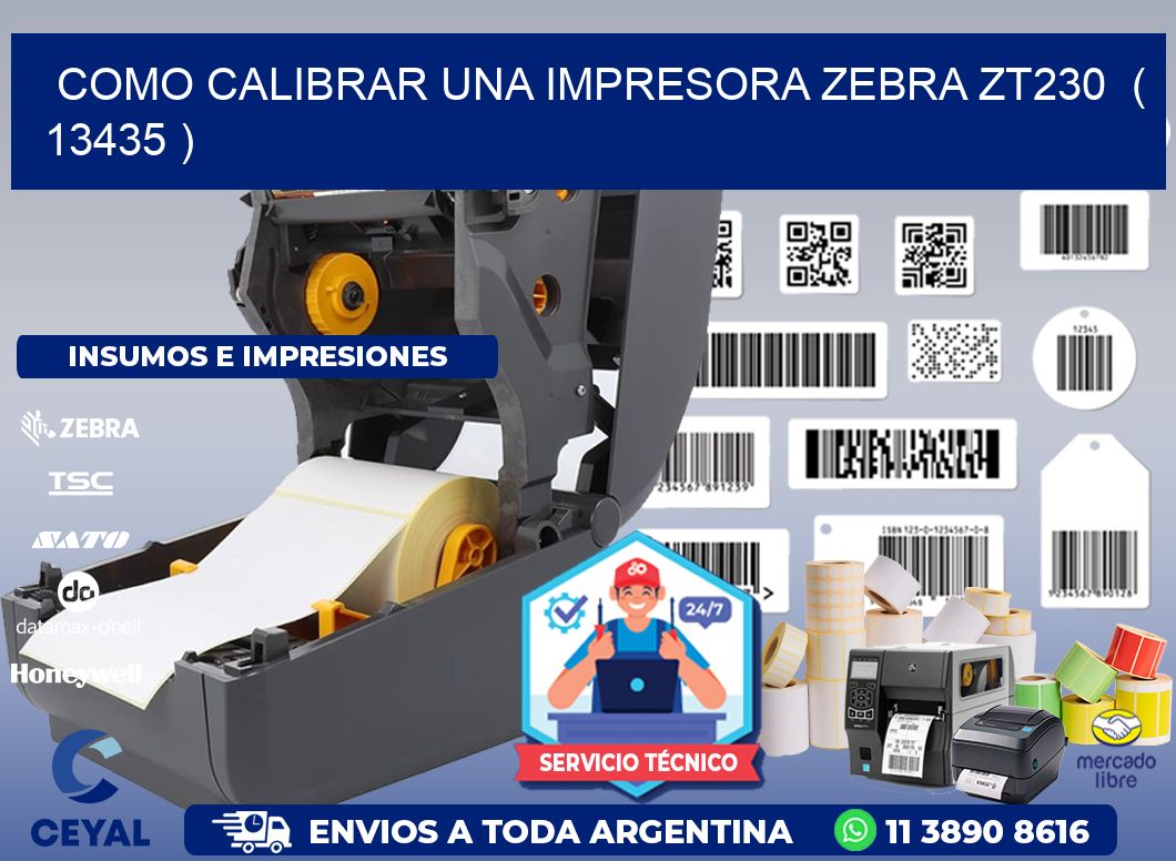 como calibrar una impresora zebra zt230  ( 13435 )