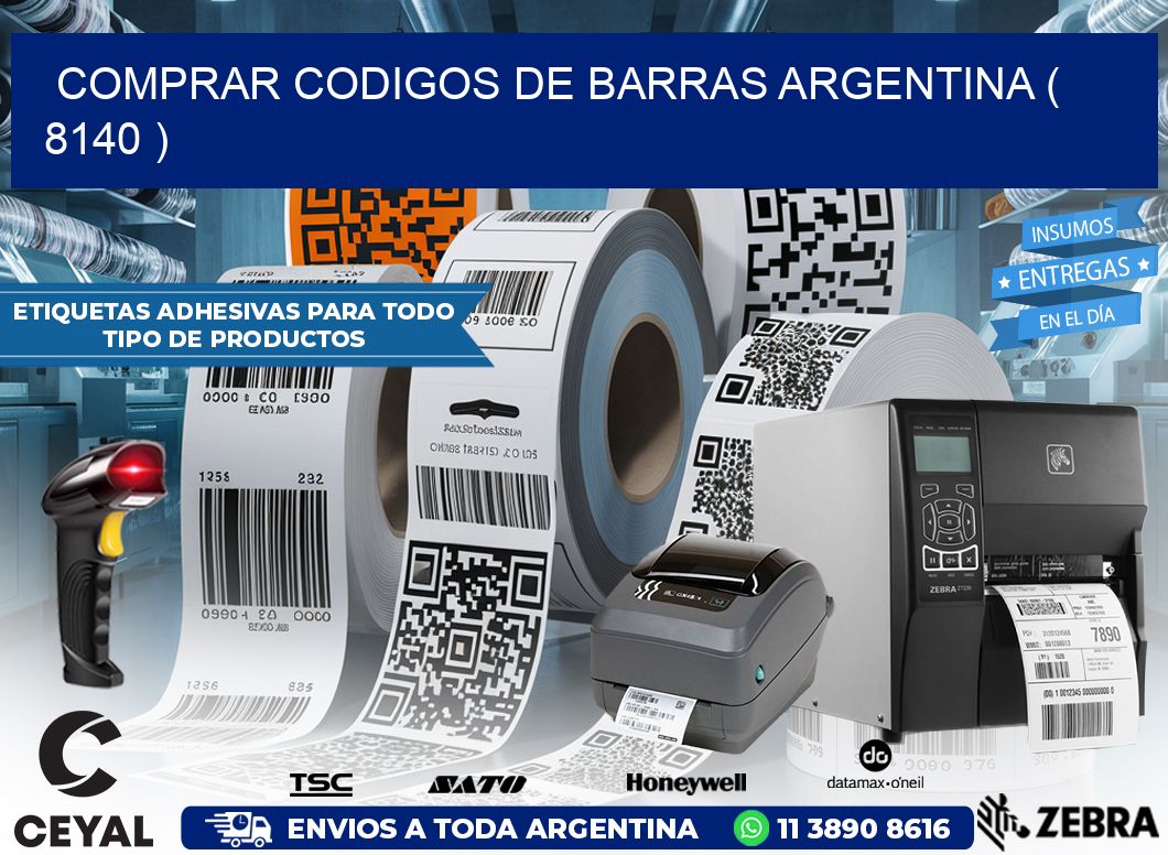 comprar codigos de barras argentina ( 8140 )