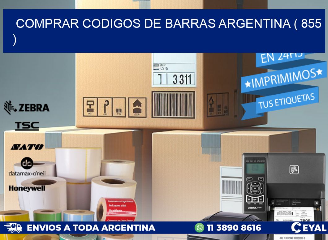 comprar codigos de barras argentina ( 855 )