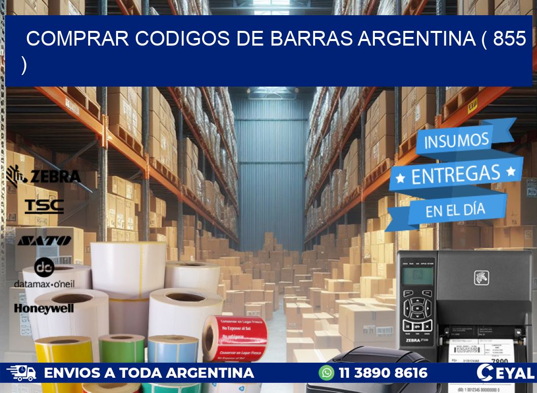 comprar codigos de barras argentina ( 855 )