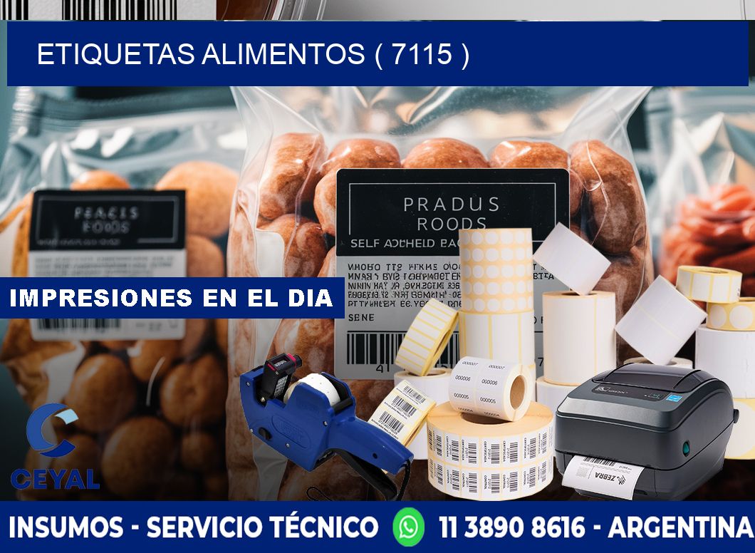 etiquetas alimentos ( 7115 )