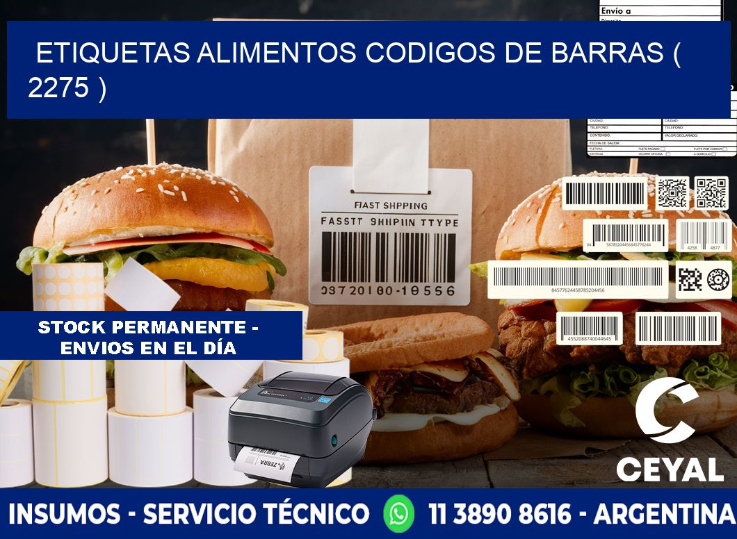 etiquetas alimentos codigos de barras ( 2275 )