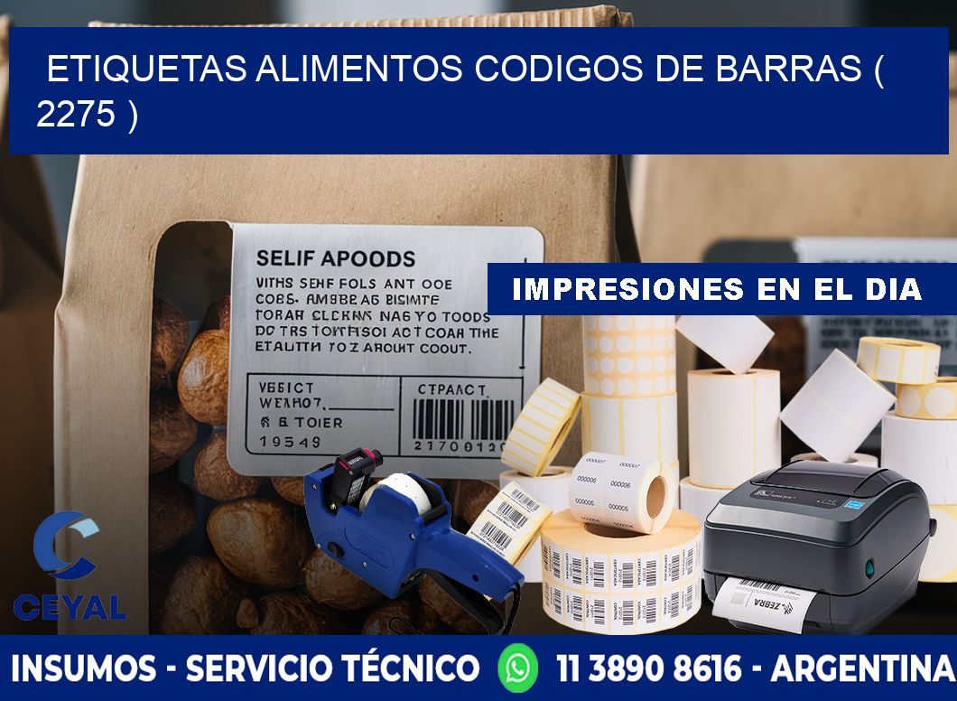 etiquetas alimentos codigos de barras ( 2275 )