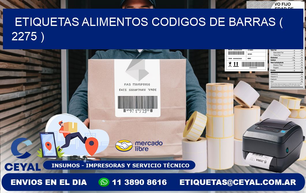 etiquetas alimentos codigos de barras ( 2275 )