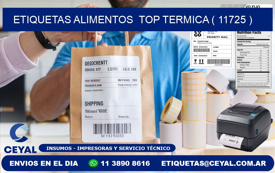 etiquetas alimentos  top termica ( 11725 )