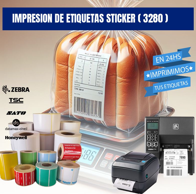 impresion de etiquetas sticker ( 3280 )