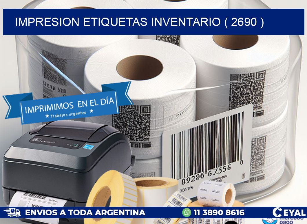 impresion etiquetas inventario ( 2690 )