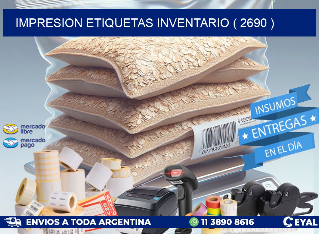 impresion etiquetas inventario ( 2690 )
