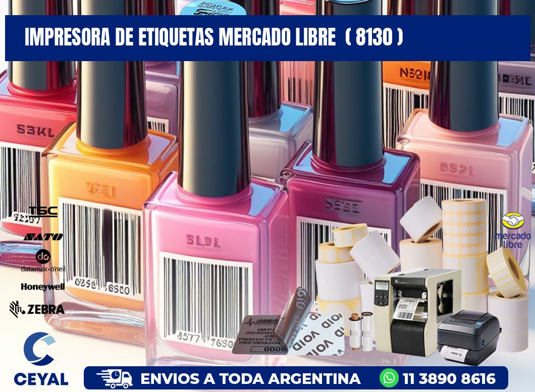 impresora de etiquetas mercado libre  ( 8130 )