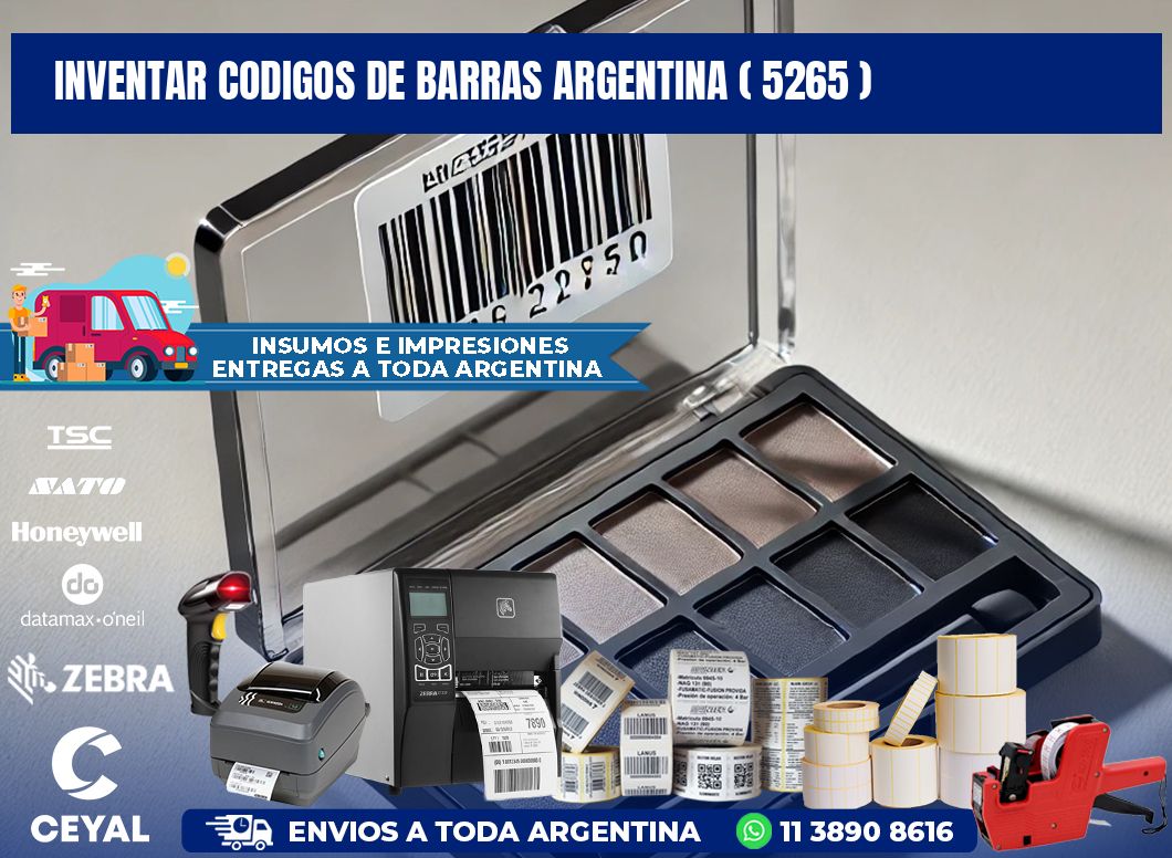 inventar codigos de barras argentina ( 5265 )