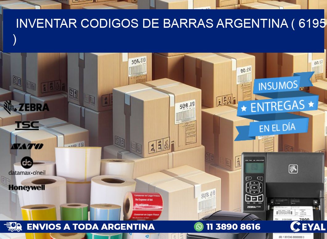 inventar codigos de barras argentina ( 6195 )