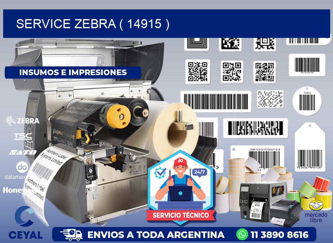 service zebra ( 14915 )