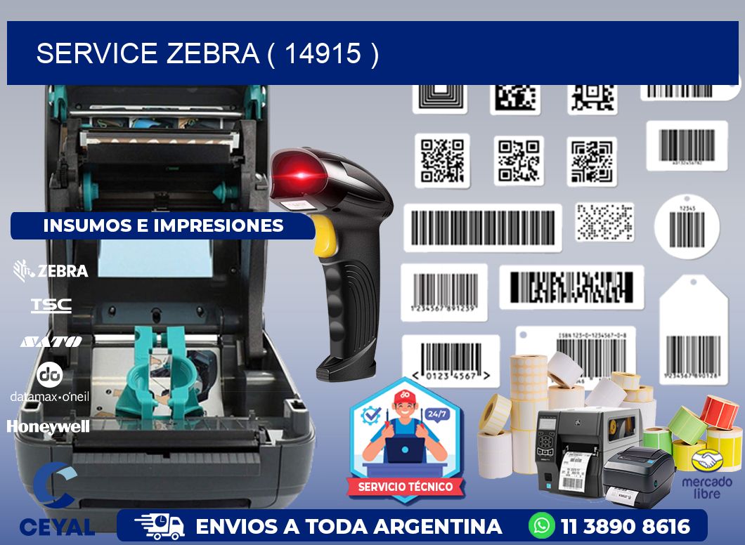 service zebra ( 14915 )