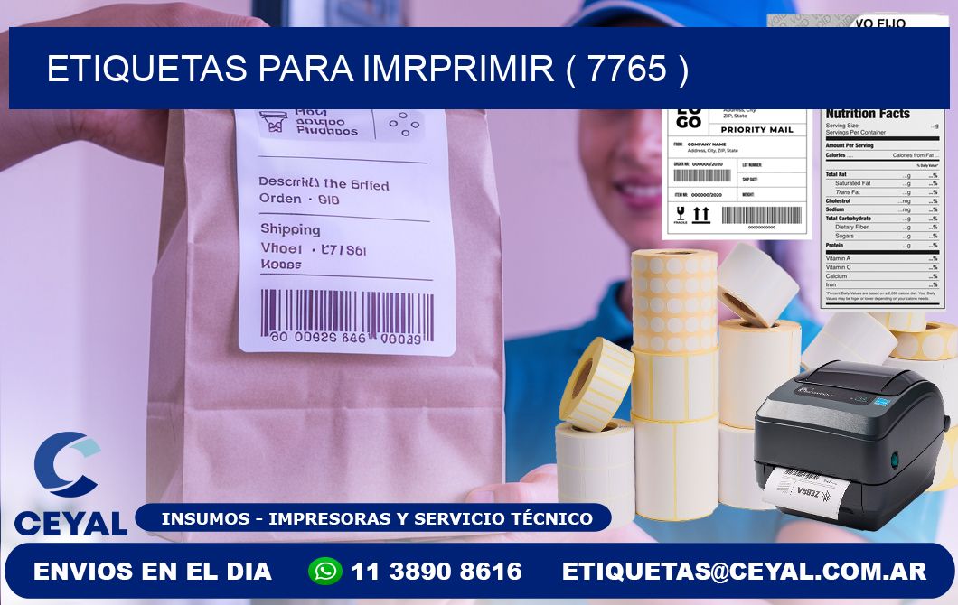 ETIQUETAS PARA IMRPRIMIR ( 7765 )