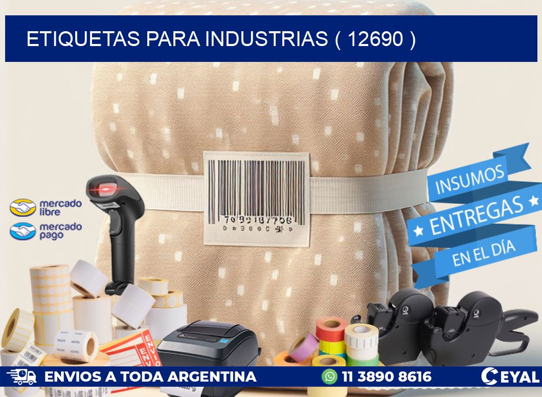 ETIQUETAS PARA INDUSTRIAS ( 12690 )