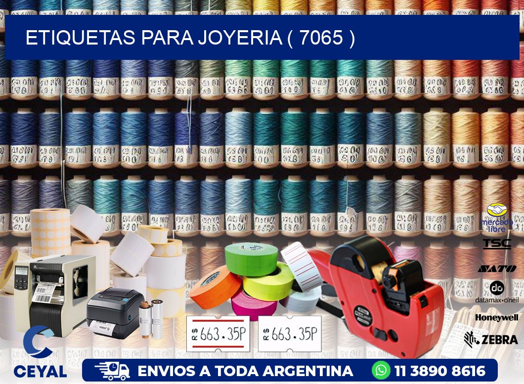 ETIQUETAS PARA JOYERIA ( 7065 )