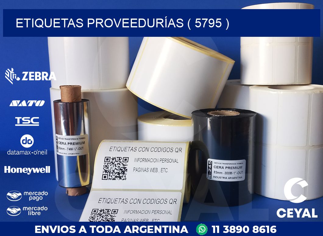 ETIQUETAS PROVEEDURÍAS ( 5795 )