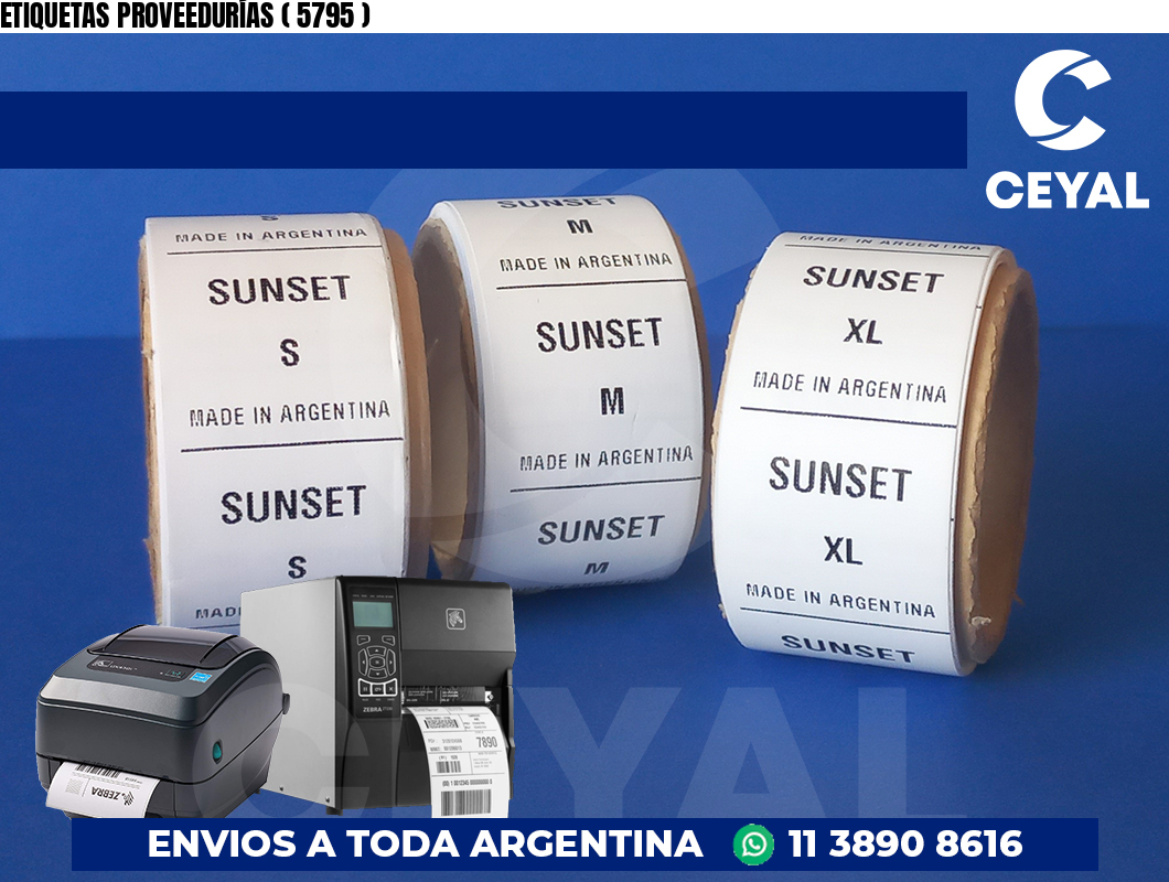 ETIQUETAS PROVEEDURÍAS ( 5795 )