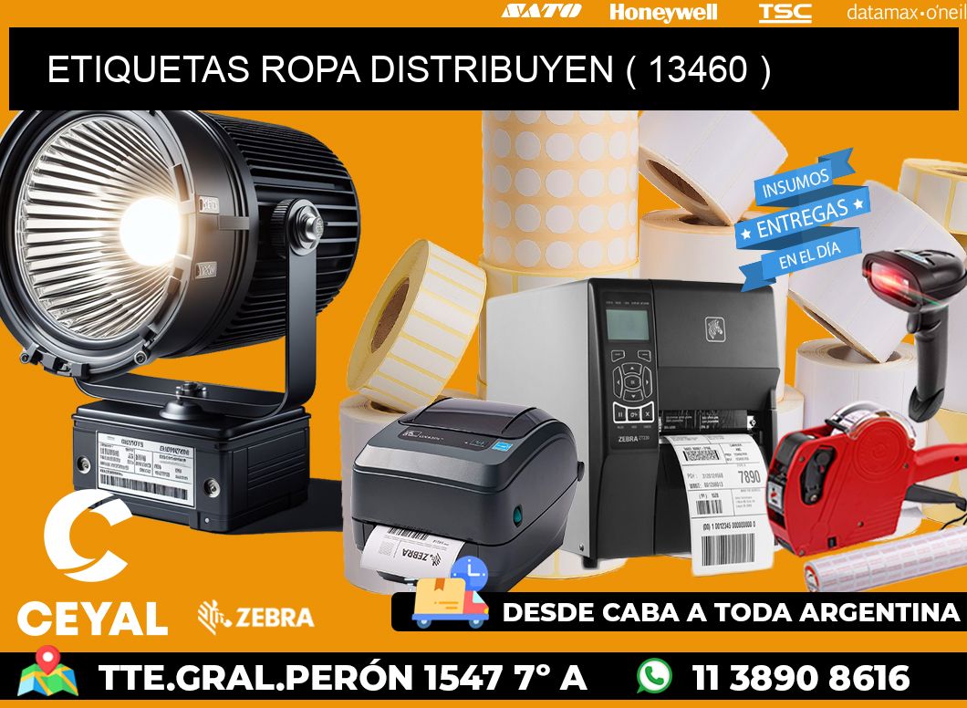 ETIQUETAS ROPA DISTRIBUYEN ( 13460 )