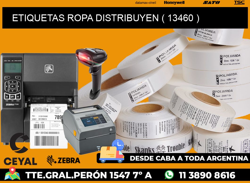 ETIQUETAS ROPA DISTRIBUYEN ( 13460 )