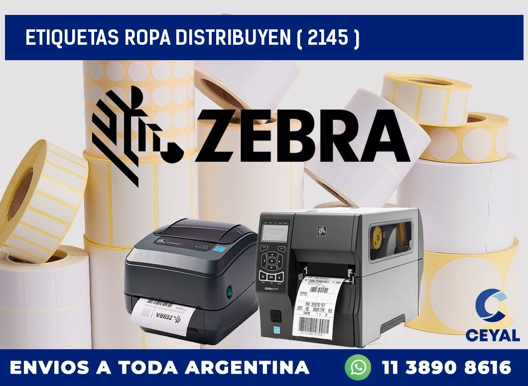 ETIQUETAS ROPA DISTRIBUYEN ( 2145 )