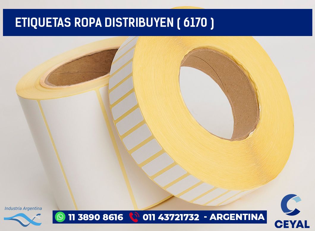 ETIQUETAS ROPA DISTRIBUYEN ( 6170 )