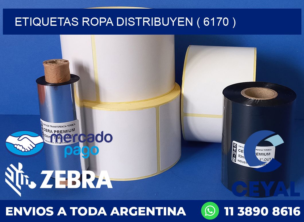 ETIQUETAS ROPA DISTRIBUYEN ( 6170 )