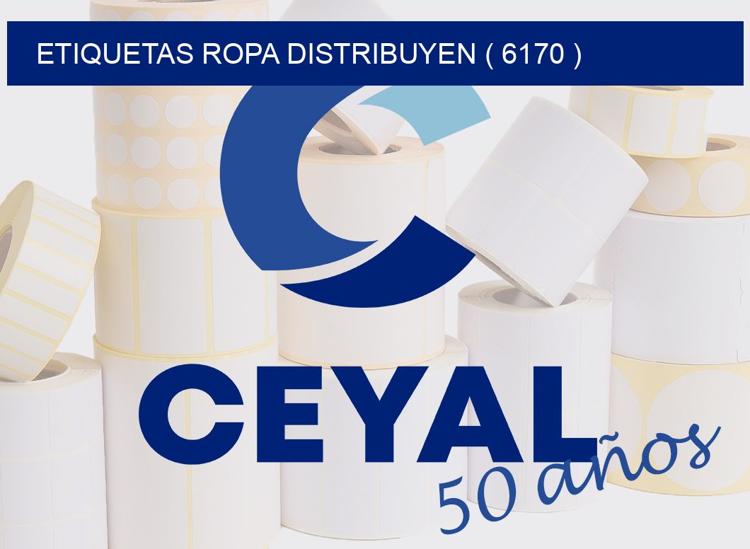 ETIQUETAS ROPA DISTRIBUYEN ( 6170 )