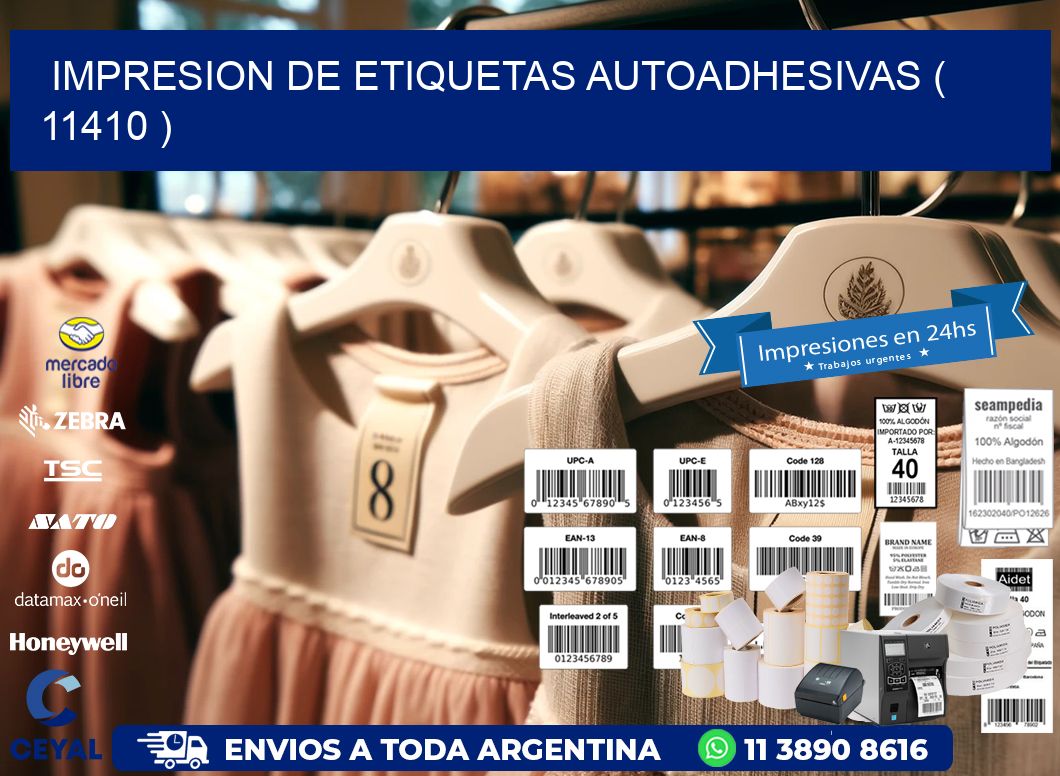 IMPRESION DE ETIQUETAS AUTOADHESIVAS ( 11410 )