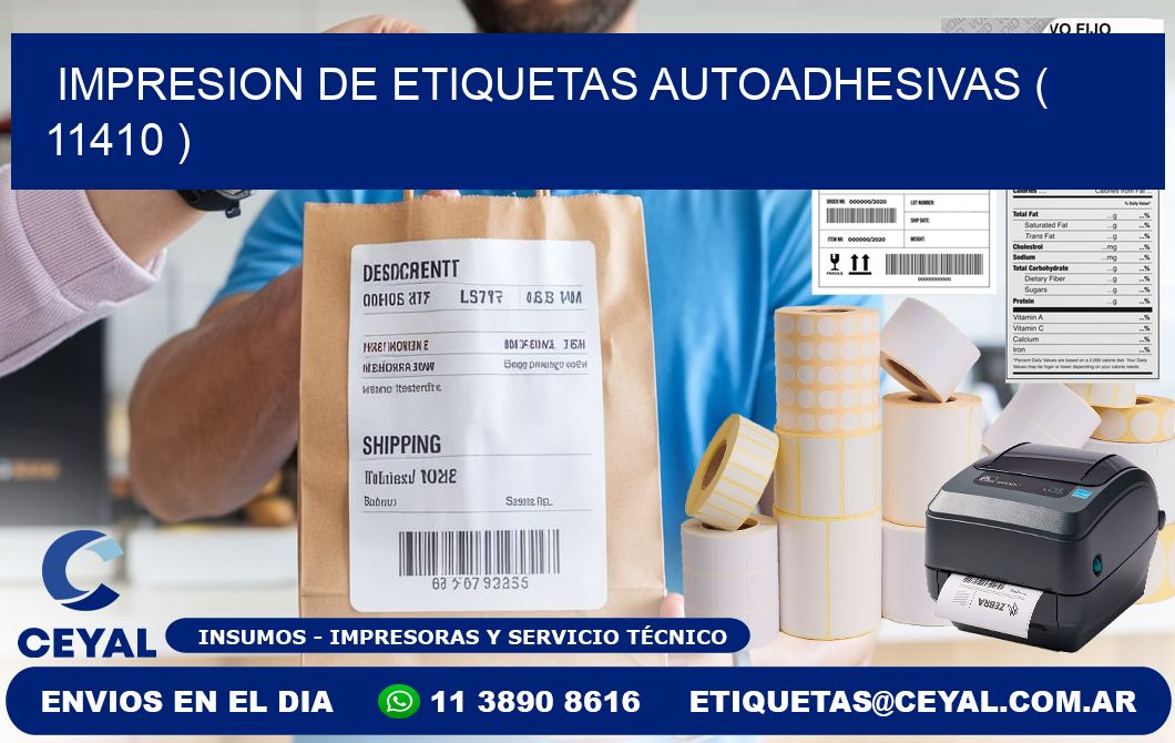 IMPRESION DE ETIQUETAS AUTOADHESIVAS ( 11410 )