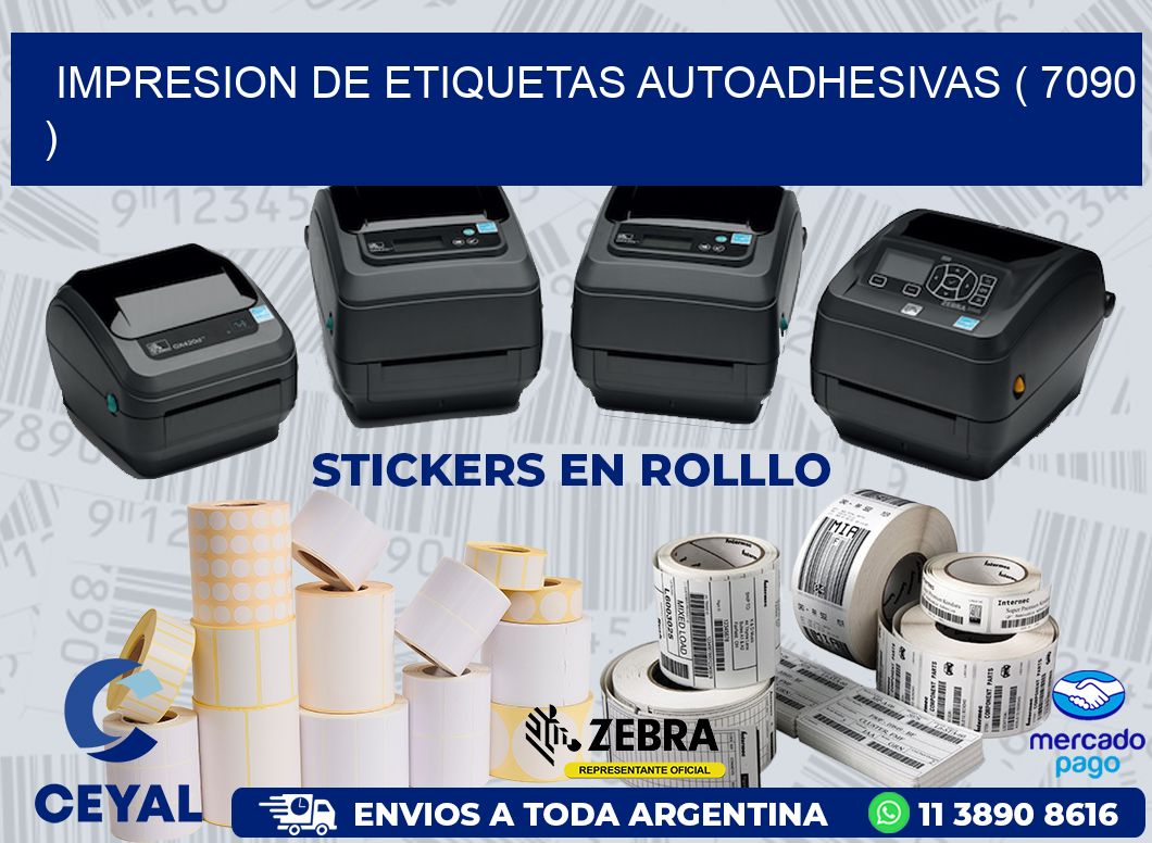 IMPRESION DE ETIQUETAS AUTOADHESIVAS ( 7090 )